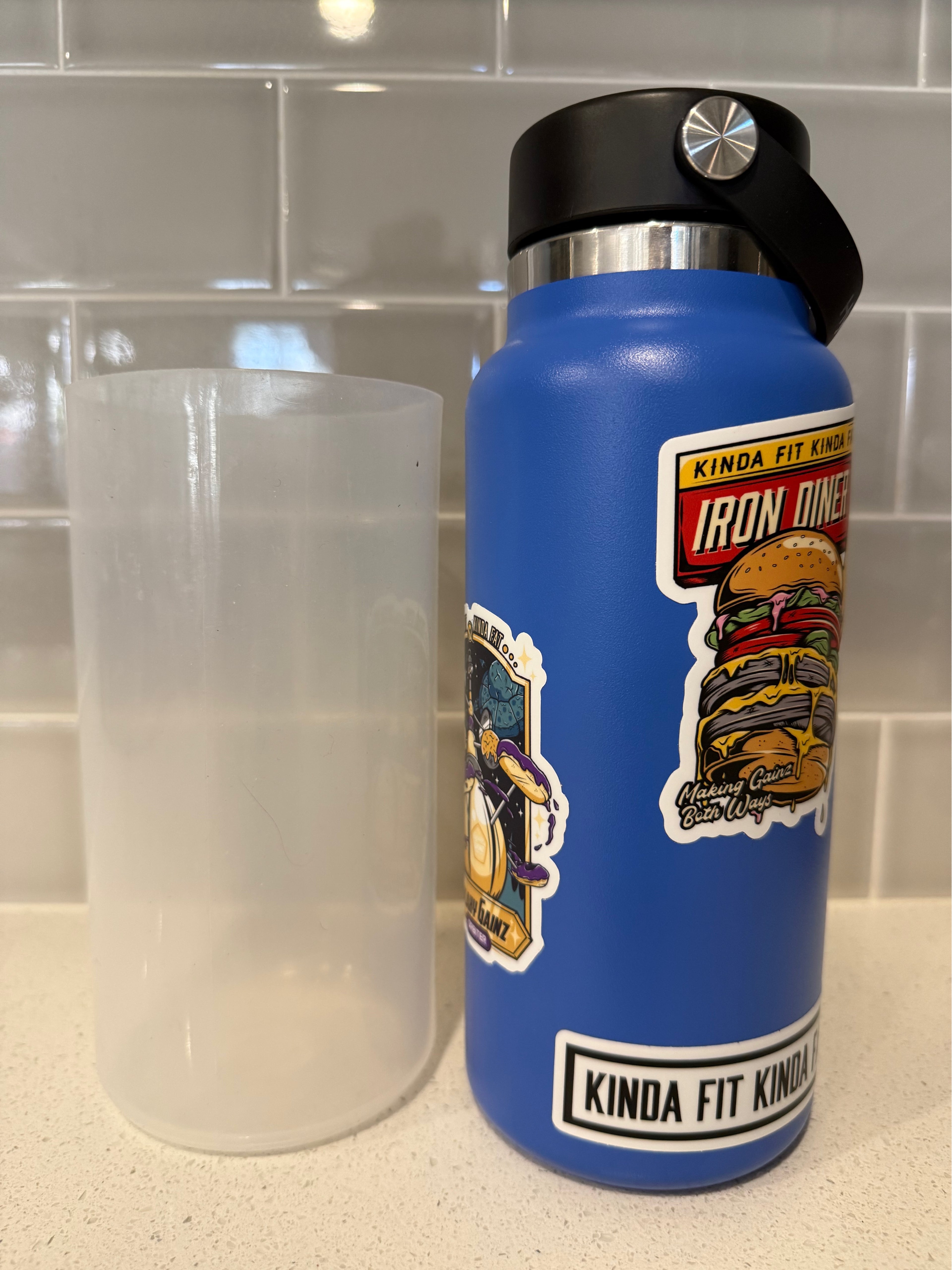Solaboot Clear Silicone Water Bottle Sleeve